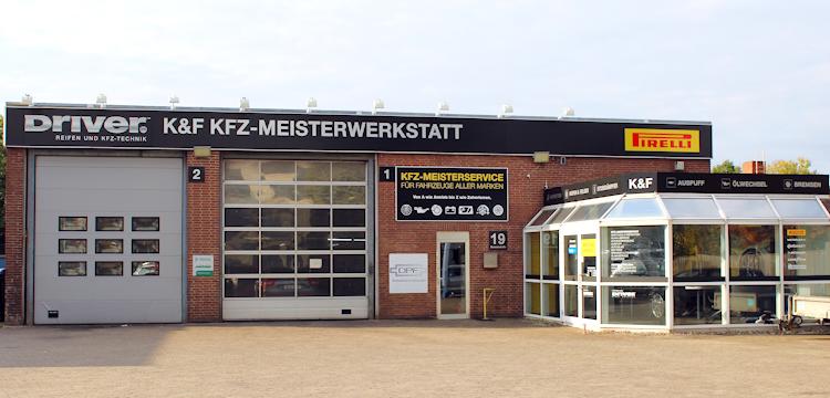 KFZ Werkstatt Einfahrt von K & F Meisterwerkstatt Barsinghausen
